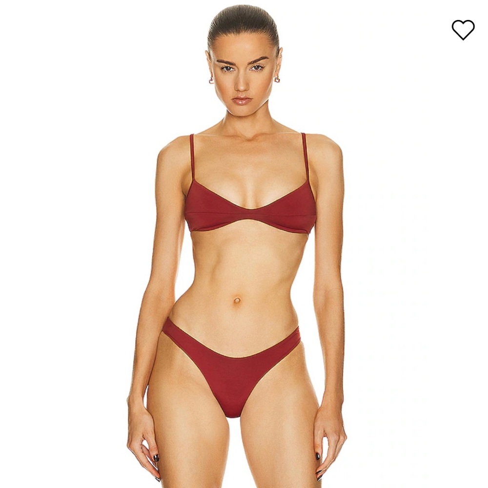 Haight Bikini Set in Bordeaux